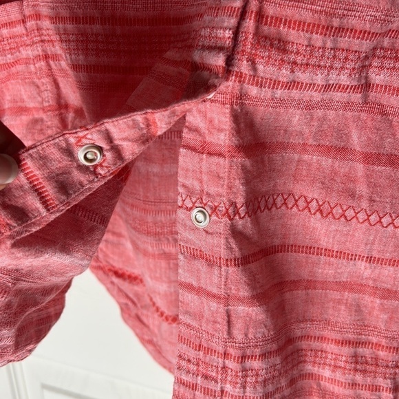 MOUNTAIN HARDWARE Palisade Long Sleeve Cotton/Linen Blend Top Size Medium - Picture 7 of 16